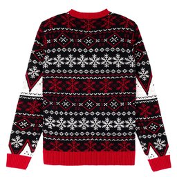 Chillin With My Snowmies Snowman Ugly Christmas Sweater - Skullridding
