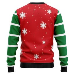 I'm The Bossy Elf Ugly Christmas Sweater - Skullridding