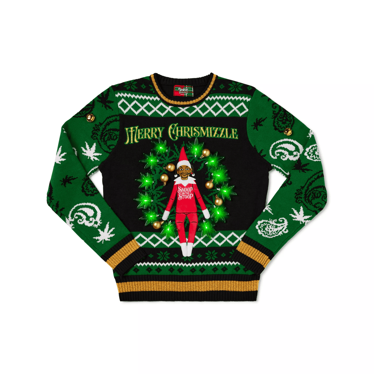 Snoop on the Stoop Merry Chrismizzle Christmas Sweater - Skullridding