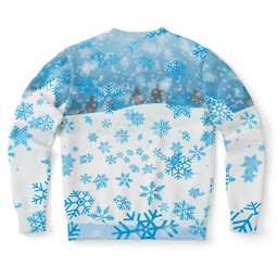How Snowflakes Are Really Made Snowman Christmas Ugly Sweater - Skullridding