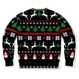 I have a Hug Package for You Christmas Ugly Sweater - Skullridding