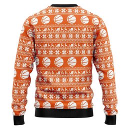 Basketball Ugly Christmas Sweater - Skullridding