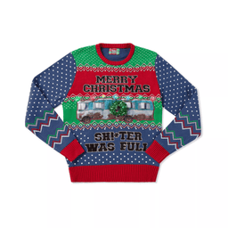 Shitter Was Full Ugly Christmas Sweater National Lampoon Christmas Vacation - Skullridding