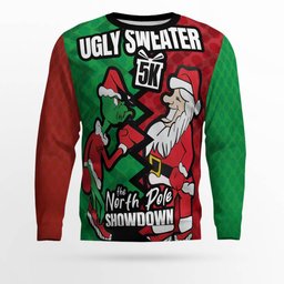 Jingle Bell Rock Your RUN Syracuse 5K 2024 Ugly Sweater - Skullridding