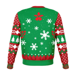 Sweet but Twisted Does That Make Me a  Candy Cane Ugly Christmas Sweater - Skullridding