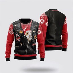 Guinea Pig Cute Face Ugly Christmas Sweater - Skullridding