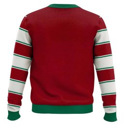 Pug Elf Christmas Ugly Sweater - Skullridding