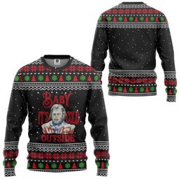 The Shining Baby It’s Cold Outside Ugly Christmas Sweater - Skullridding