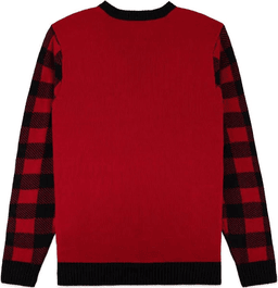 Big Bad Wolf Elf Christmas Ugly Sweater - Skullridding