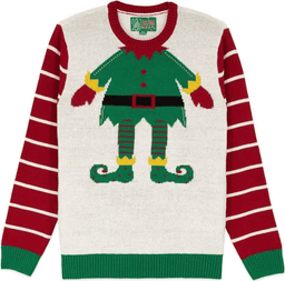 Elf Yourself Ugly Christmas Sweater - Skullridding