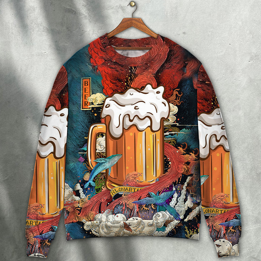 Beer Favorite Amazing Style Ugly Christmas Sweaters - Skullridding