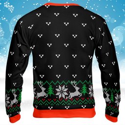 Donald Trump Sorry Merica's Full Ugly Christmas Sweater - Skullridding