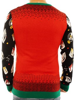 Home Intruder Ugly Christmas Sweater - Skullridding