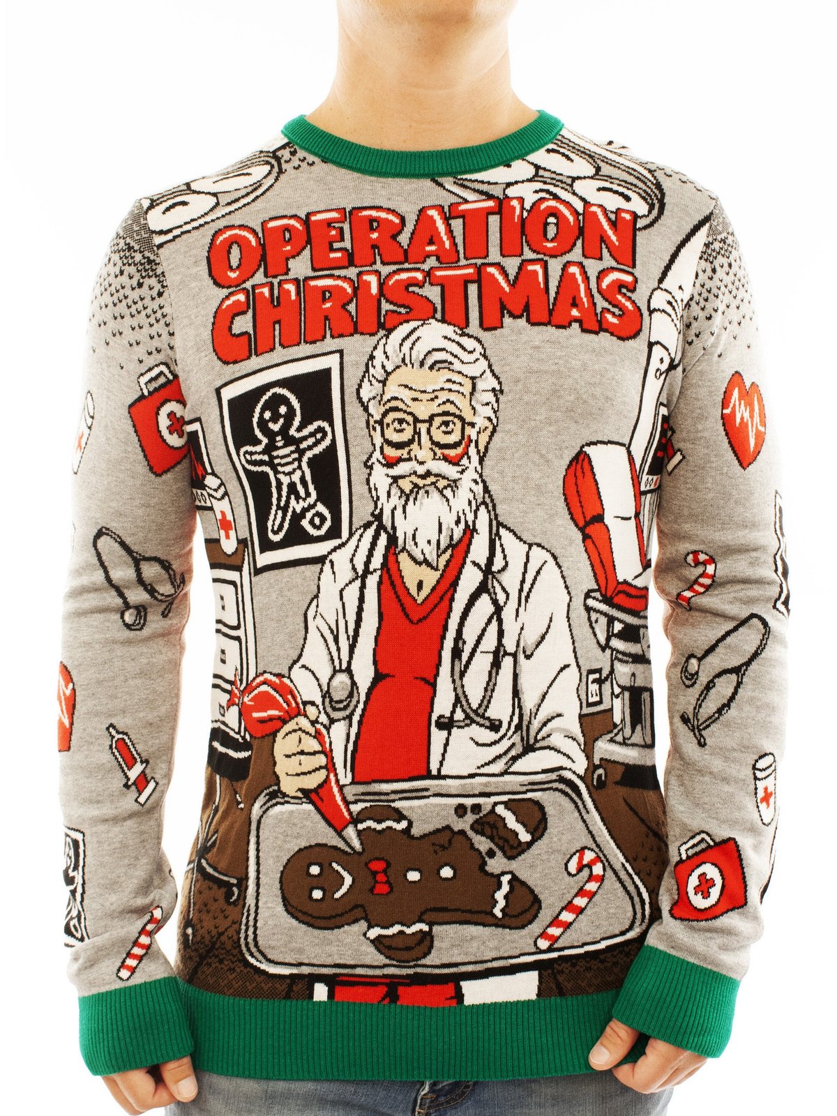 Operation Christmas Ugly Christmas Sweater - Skullridding