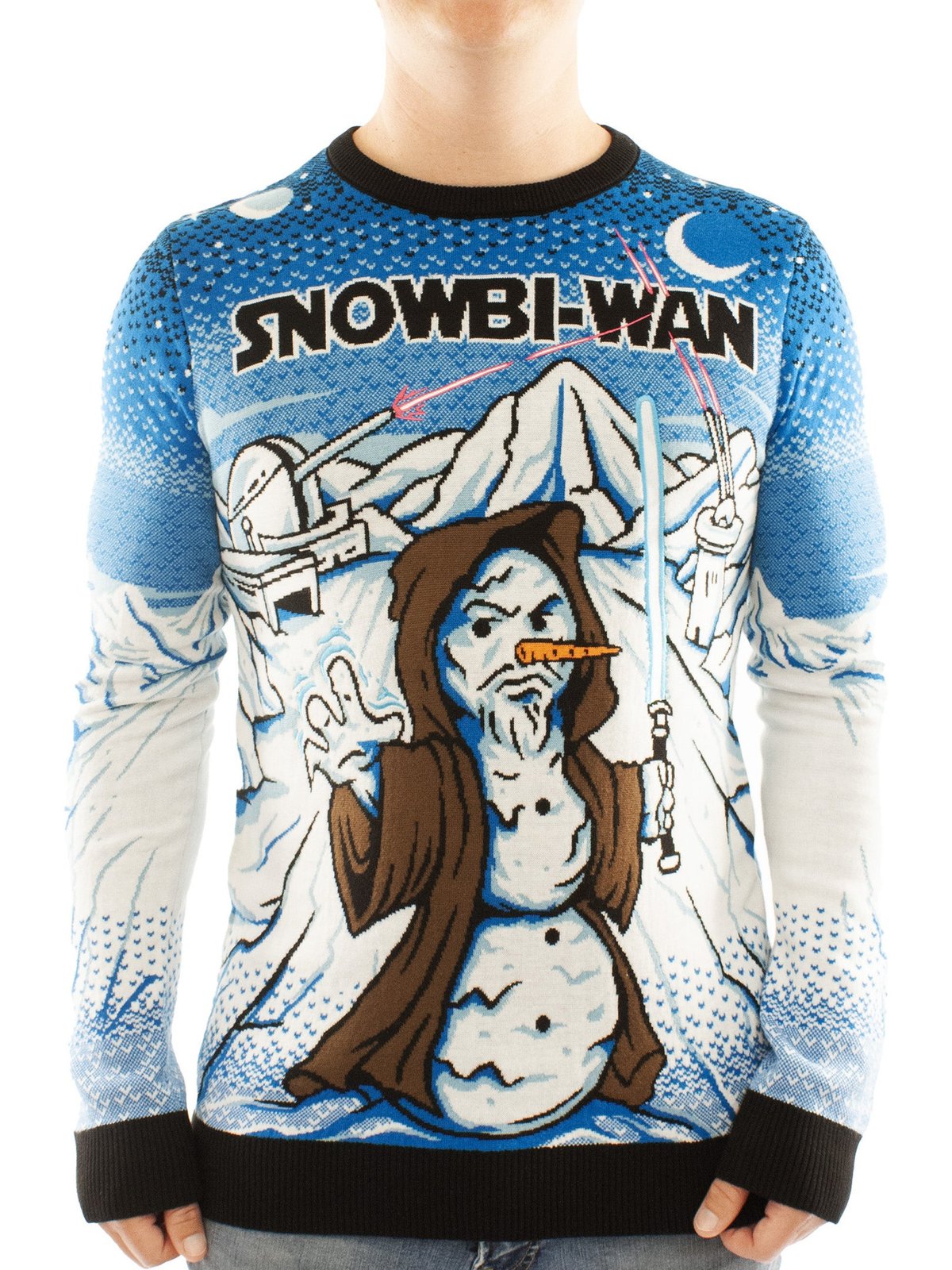 Snowbi Wan Ugly Christmas Sweater - Skullridding
