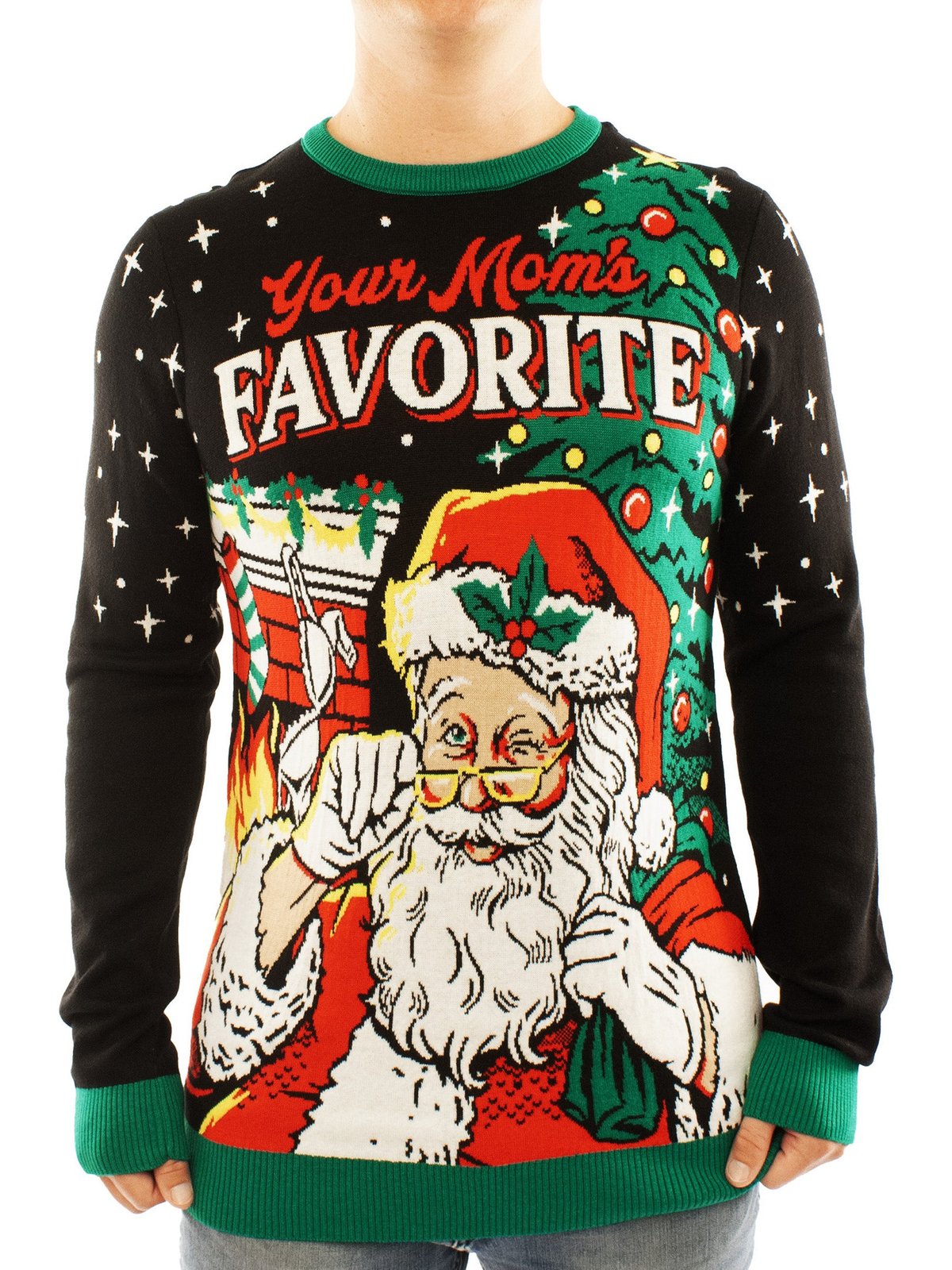 Your Mom's Favorite Ugly Christmas Sweater - Skullridding