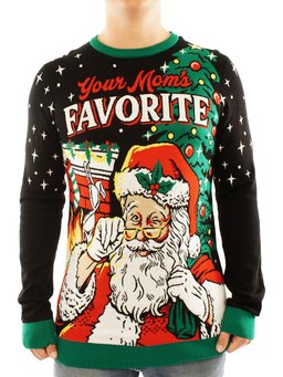 Your Mom's Favorite Ugly Christmas Sweater - Skullridding