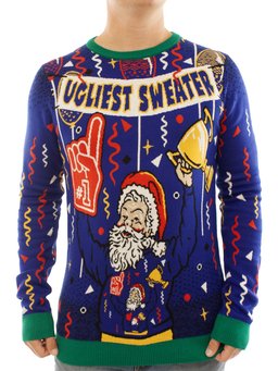 Ugliest Sweater Winner Ugly Christmas Sweater - Skullridding