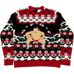 Sumo Santa Ugly Christmas Sweater