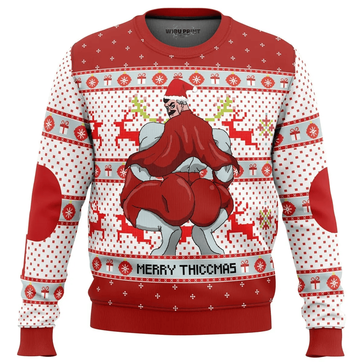 Omni Man Invincible Merry Thiccmas Ugly Christmas Sweater