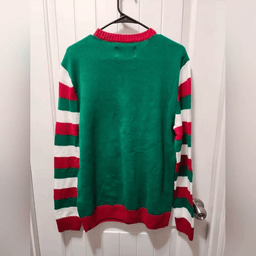 Snowman Upside Down Ugly Christmas Sweater