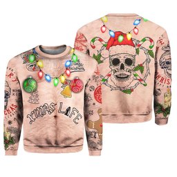 Christmas Topless Life Ugly Christmas Sweater