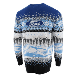 Ford Dashing Through the Snow Ugly Christmas Sweater