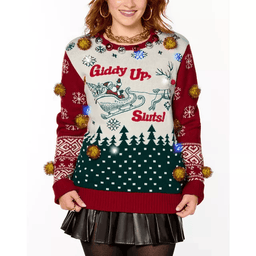 Giddy Up Sluts Ugly Christmas Sweater