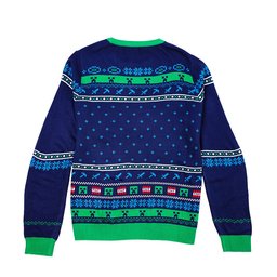 Minecraft Seasons Greetings Creeper Ugly Holiday Sweater