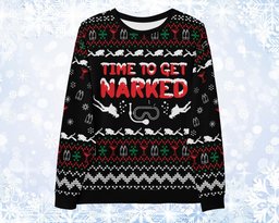 Scuba Diving Time To Get Narked Ugly Christmas Sweater