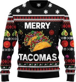 Merry Tacomas Ugly Christmas Sweater