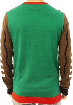 Football Reindeer Ugly Christmas Sweater