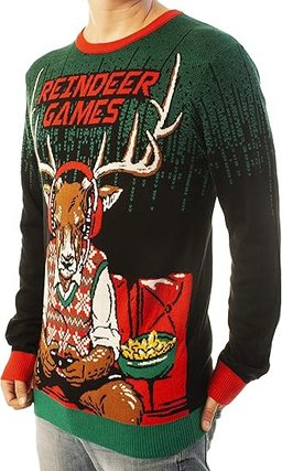 Reindeer Games Ugly Christmas Sweater