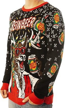 Reindeer Reinbeer Ugly Christmas Sweater
