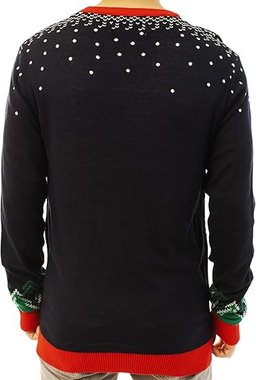 Reindeer Police Navidad Ugly Christmas Sweater