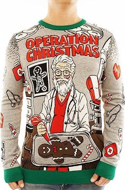Gingerbread Operation Christmas Ugly Christmas Sweater