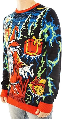 Wizard Santa Ugly Christmas Sweater