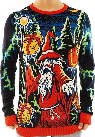 Wizard Santa Ugly Christmas Sweater