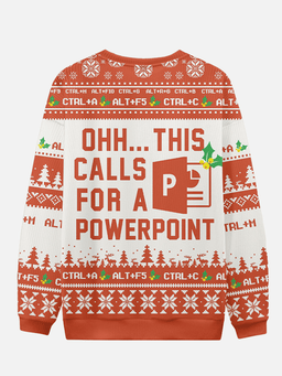 Ugly Christmas Sweater Spreadsheet Excel Spreadsheet Sweatshirt