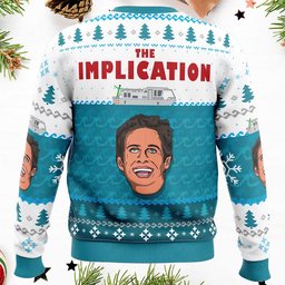 The Implication Pop Culture Ugly Christmas Sweater