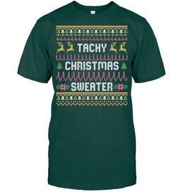Funny Tachy Christmas Sweater Medical Cardiac Icu Nurse Ugly Sweatshirt