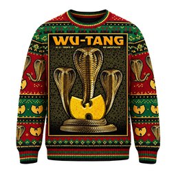 Wu Tang Clan The Final Chamber Tour 2026 Toronto Show Christmas Ugly Sweater