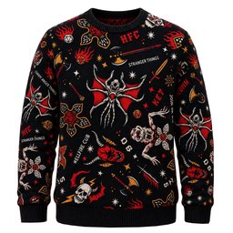 Hellfire Club Demogorgon Mind Flayer Stranger Things Ugly Sweater