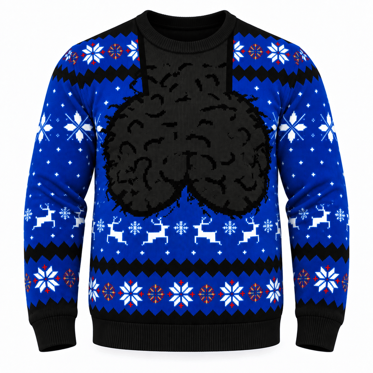 Funny Men’s Jingle Balls 2026 Blue Ugly Christmas Sweater Version 2