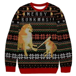 Cheems Doge Meme Funny Christmas Ugly Sweater for Meme Fans