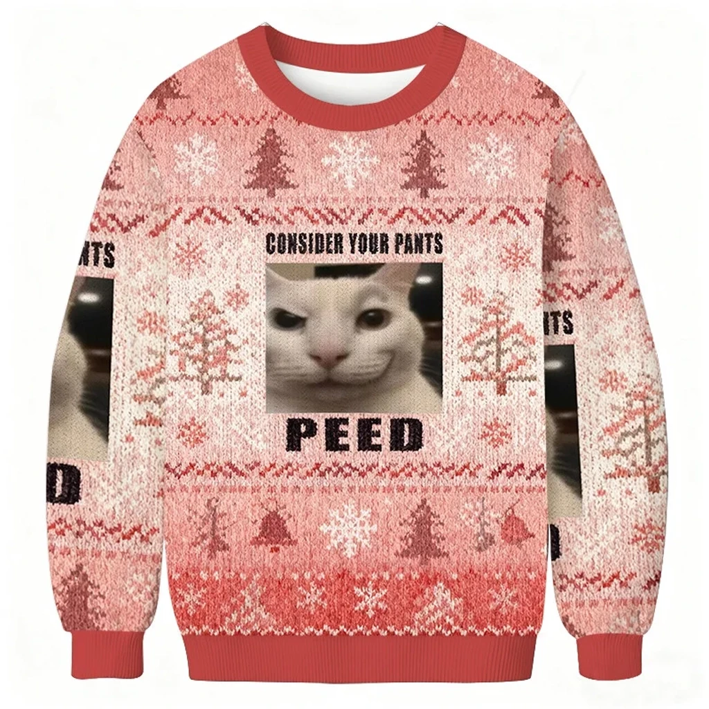 Consider Your Pants Peed Funny Meme Christmas Ugly Sweater