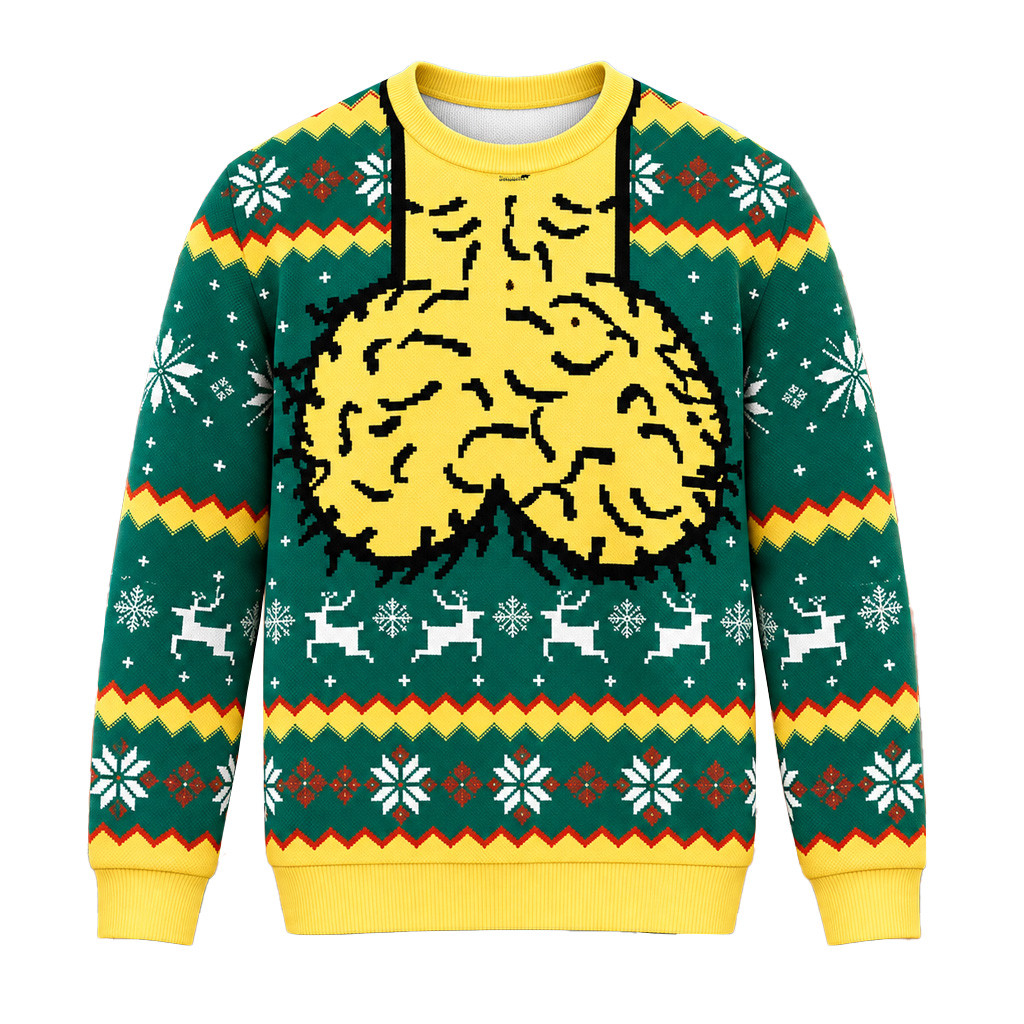 Funny Men’s Jingle Balls 2026 Green Ugly Christmas Sweater