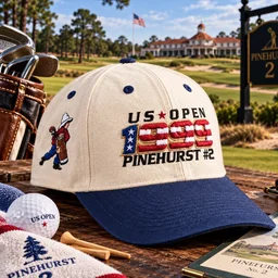 Vintage 1999 US Open Pinehurst No 2 Golf Hat 2026