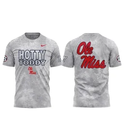 Ole Miss Rebels 2026 Wear White Camo Shirt