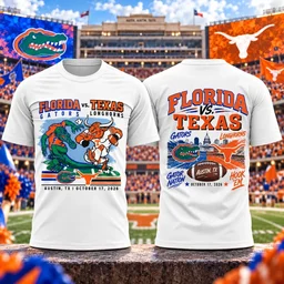 Florida Gators Vs Texas Longhorn Matchup 2026 Shirt